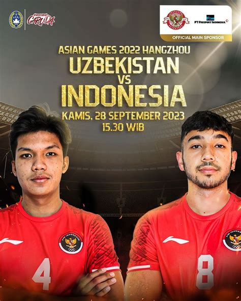 indonesia vs uzbekistan asian games 2023